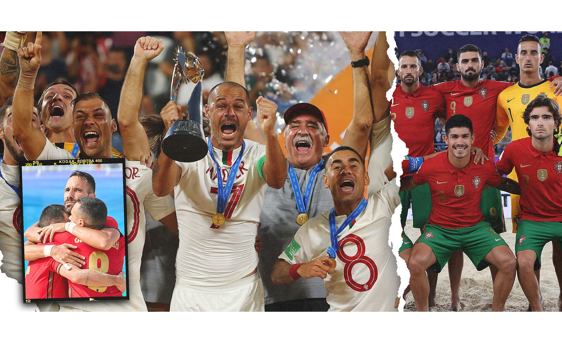 An incredible journey through beach football