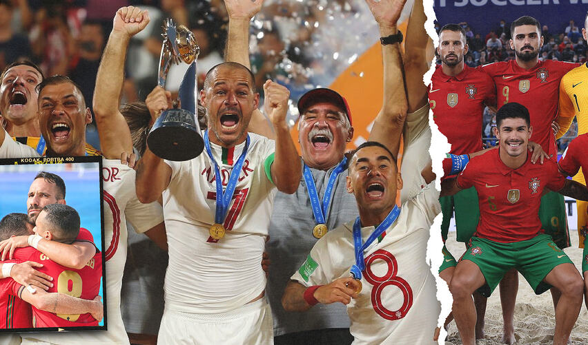An incredible journey through beach football