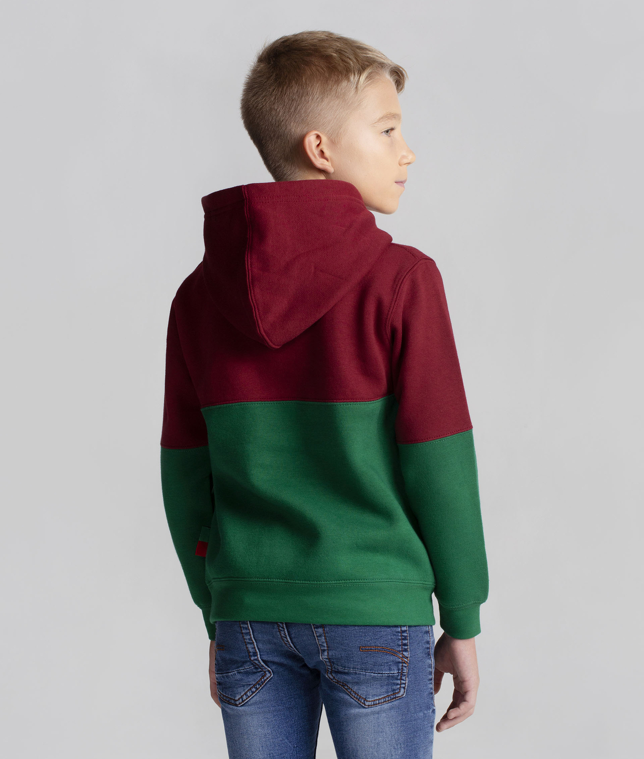 Hoodie 1914 Red&Green Criança - HD14K1314